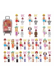 Power Joy Leila Mini Trolley Multicolour 17cm