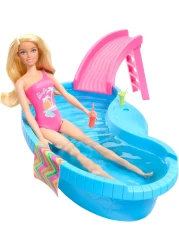 Barbie&reg; Pool with Doll HRJ74
