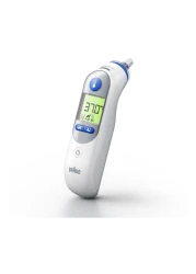 Braun ThermoScan 7 Ear Thermometer With Age Precision Colour Coded Display and Night Blue IRT 6525