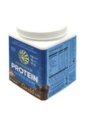 صن واريور مسحوق بروتين عضوي واريور بلند مكمل بنكهة شكولاته 375غرام