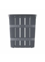 كوزموبلاست سيدارجراين سلة غسيل رمادي 33 لتر