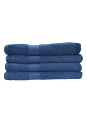 La Collection 420 GSM Cotton Bath Sheet Dark Navy 100x150cm