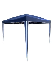 ستار باترن خيمة قابلة للطي أزرق بحري وأبيض 3×3 متر