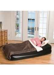 من بيست واي سرير هوائي بمضخة مزدوجة ، 191× 97× 46 سم