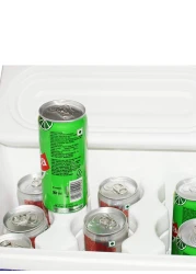 ALSAQER 30-Litre Ice Box Thermo insulated Picnic Cool Box-Thermo Keeper Container Expanded Cooler Fishing Ice Box-Blue