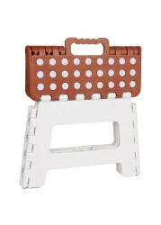 Simplify Polypropylene Folding Plastic Stool Medium 28.5x21.5x22cm
