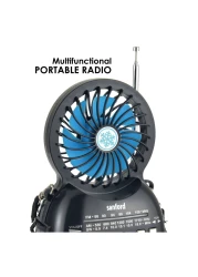Sanford Multifunctional Rechargeable Radio With LED Night Light