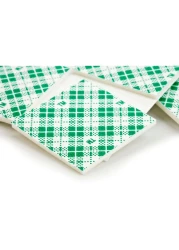 سكوتش 111أس-أس كيو-16 مربعات تثبيت داخلية لاصقة، طولها 1 بوصة (2،54 سم)، تحمل 1.8 كغ. حزمة كاملة. 16 مربع/حزمة