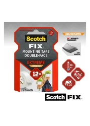 3M Scotch Fix Extreme Interior Mounting Tape 0.019x1.8m