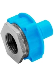 Abbasali CP Reducer Bush for Connecting Washing Machine Pipe with Angle Valve and Teflon Tape - 3/4 x 1/2ines