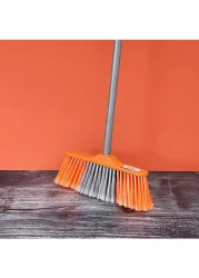 مكنسة بمقبض من ديلكاسا - برتقالي/اخضر - حجم واحد