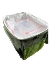 صن راي طقم صندوق غداء وحاوية طعام من 3 قطع