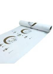 رول سفرة 5 كجم للاستعمال مرة واحدة، رول سفرة جميل للطاولة - قمر بني