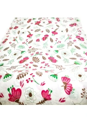 5 KG Disposable Sofra Roll, Beautiful Rose Design Sufra - Pink Rose