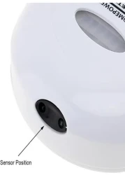 Radiotronics Motion Activated Toilet Night Light, Auto Motion Sensor Toilet Seat Night Light Bathroom Nightlight with Red and Green Light