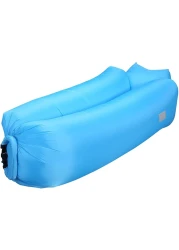 Portable Inflatable Air Bed Sofa Outdoor Beach Camping Sleeping Bag Couch Lounger Chair Sleeping Bag Air Chair for Travelling, Camping, Hiking and Beach Parties