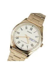 ساعة يد من كاسيو أنالوج مقاومة للماء- LTP-V006G-9BUDF