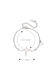 Aiwanto Anklet for Women's Ankle Chain Silver Anklet Gift