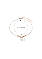 Aiwanto Simple Anklet for Women's Beautiful Ankle Chain