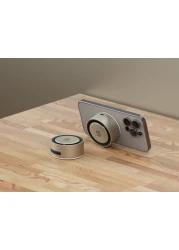 سماعات بلوتوث بورودو ساوندتيك يونيك مغناطيسية للشحن اللاسلكي، منافذ شحن من النوع C، البطارية: 220 مللي أمبير، 5.3 بلوتوث، أزرار تحكم - تيتانيون