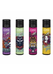 كليبر ولاعة مطبوعة بشعلة نقاثة CKJ11 متعددة الألوان