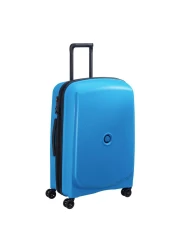 Delsey Belmont Plus 4 Wheel Luggage Trolley Bag 71cm Blue