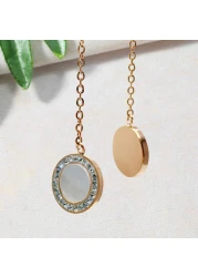 Aiwanto Long Hanging Earring Women's Fashion Earrings Party Wear Earring