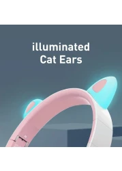 سماعة رأس لاسلكية للأطفال على طراز Kawaii من KidSafe