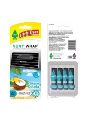 ليتل تريز معطر الجو من فنت راب بعبير كوكتيل الكاريبيان كولادا -أسود-