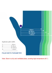 Generic-100PCS Disposable Gloves for Home Cleaning Food Cooking PVC Transparent Gloves Latex-Free Kitchen Restaurant Gloves