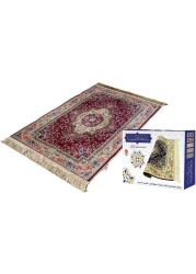 Comfortable Silk Prayer Rug Comfortable Prayer Rug Red