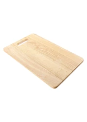 WTL Rectangular Wooden Cutting Board Beige 25x39x1.5cm