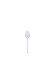 MyChoice Disposable Plastic Tea Spoons White 400 PCS
