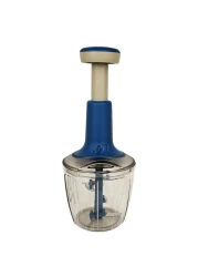 Elegante Slicer Push Type Square Shaped Multi Chopper 1000ml