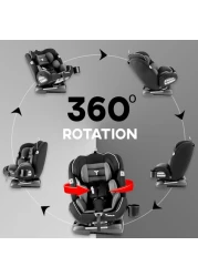 Teknum Evolve 360 Car Seat 0 - 12yrs Grey