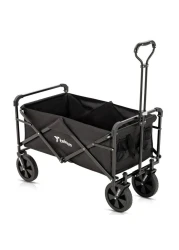 Teknum Folding Wagon Cart w / Canopy - Black