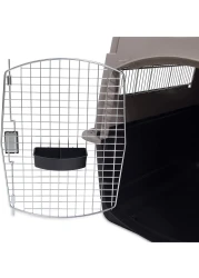 PETMATE ULTRA VARI KENNEL FASHION 36" 50-70lbs ~ TAUPE &amp; BLACK