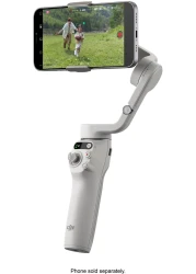 DJI Osmo Mobile 6 3-Axis Gimbal Stabilizer for Smartphones - Platinum Gray