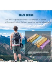 Generic-33ft Laundry Clothesline Nylon Rope Sturdy Hanging Drying Clothes Line Cord Portable Outdoor Camping Travel