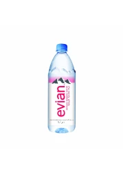 evian Natural Mineral Water 1L Pack of 6