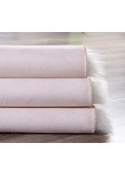 Super Soft Rabbit Fur Round Living Room Carpet With Anti Slip Bottom (Size 80CM)