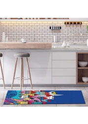 سجادة على شكل بومة ومدينة من بيج ديزاين