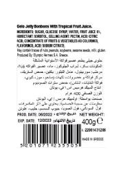 Tropical Gelo Bonbons Jellies With Fruity Juice 400g