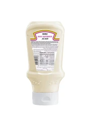 Heinz Mayonnaise Garlic Top Down Squeezy Bottle 225ml