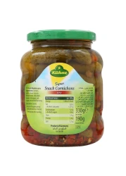 Kuhne Tapas Spicy Snack Cornichons Pickle, 330g