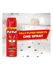 Pif Paf Powergard Mosquito And Fly Killer Spray 400ml