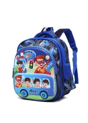 Baby Backpack 3Pcs Combo For Baby Boys With Adjustable Strap For School 12 Inch