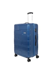 American Tourister Bricklane Spinner Luggage Hard Trolley Blue 80cm
