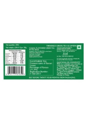 توينينغز أكياس شاي أخضر بالليمون والعسل ، 25 كيس شاي