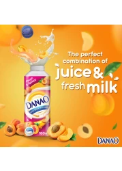 Danao Peach And Apricot Juice Drink With Milk 180ml Pack of 6